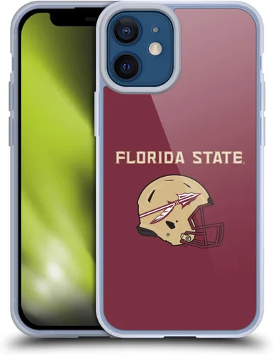 Miniatura 241 de Head Case Designs Funda de gel suave FSU Seminoles de la Universidad Estatal de Florida con licencia oficial compatible con Apple iPhone 13 Pro Max