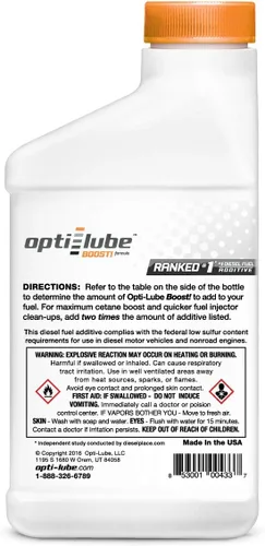 Miniatura 4 de Opti-Lube ADITIVO de combustible diésel de fórmula máxima de cetano: botellas de 8 onzas (paquete de 6)