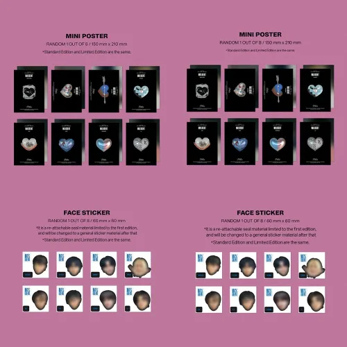 Miniatura 5 de dreamus [Regalo Aladin] Stray Kids [MAXIDENT ] SET DE EDICIÓN ESTÁNDAR + Álbum EDICIÓN