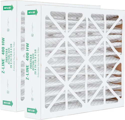 Miniatura 16 de Glasfloss Filtros de aire plisados MERV 10 (FPR 5-6) de 15 x 20 x 1 pulgadas, caja de 6. tamaño real: 14-1/2 x 19-1/2 x 7/8