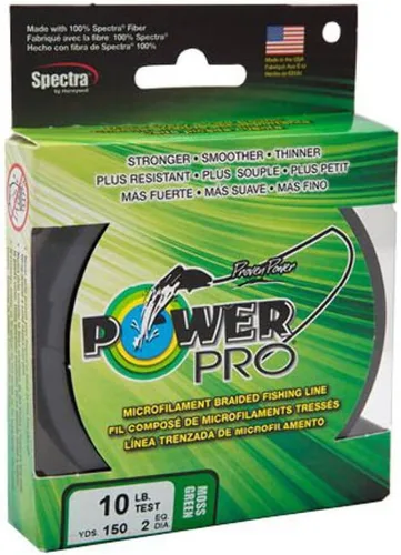 Miniatura 16 de Línea de pesca con costura de fibra Spectra Power Pro Amarillo alta visibilidad