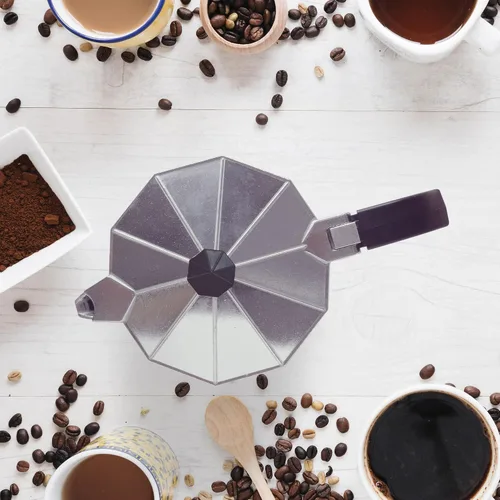 Miniatura 3 de Fino Cafetera espresso para estufa, prepara hasta 3 porciones
