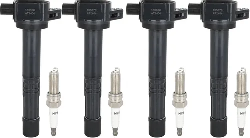 Miniatura 43 de ECCPP UF816 4 bobinas de encendido con 4 bujías de iridio 95125 para Hyundai Elantra Sonata Kona para Kia Forte Optima 2.0L GN10877 UF816 UF-816