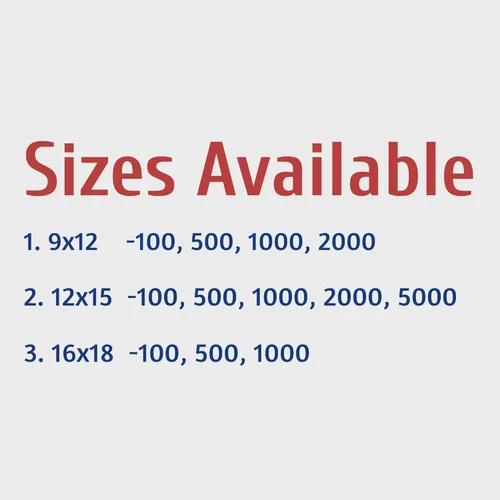 Miniatura 8 de Infinite Pack 100 bolsas de plástico transparentes con asas de 12"x15" 1.25Mil de espesor, bolsas brillantes de venta al por menor y de compras