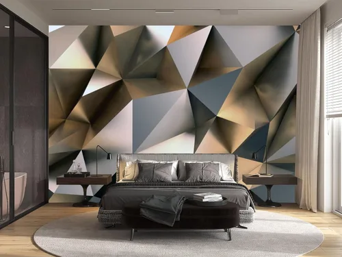 Miniatura 41 de Mural de pared de picos de montaña y bosque para dormitorio, sala de estar, papel tapiz para decoración 158" x 110" (no autoadhesivo)