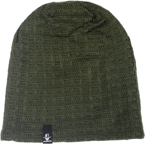 Miniatura 42 de FORBUSITE Gorro de punto largo holgado para hombre para verano e invierno, de gran