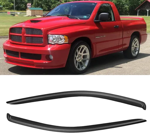 Miniatura 7 de Viseras de Lluvia para Ventanas para Chevy Silverado/GMC Sierra 1999-2006 1500/2500/3500/2500HD, Viseras de Ventilación para Ventanas Sombras