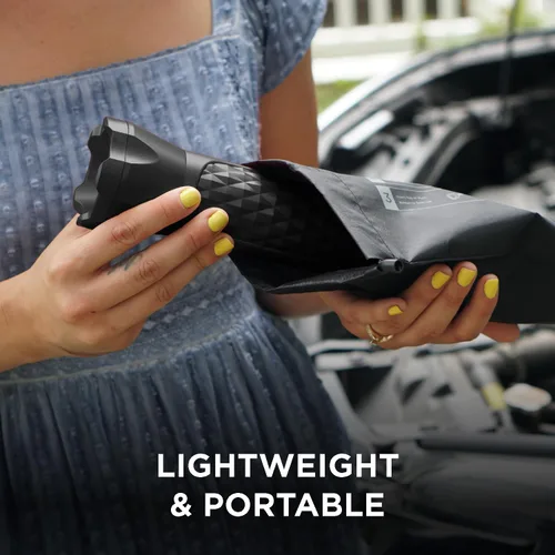 Miniatura 6 de BoostHero Arrancador de Batería Portátil para Automóvil, Banco de Energía de 6,000mAh, Linterna LED, con Cables de Puente Inteligentes para Motores