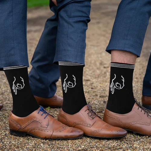 Miniatura 6 de Circle Game Meme Dress Socks Novelty Funny Socks Groomsmen Socks Crazy Socks Crew Socks