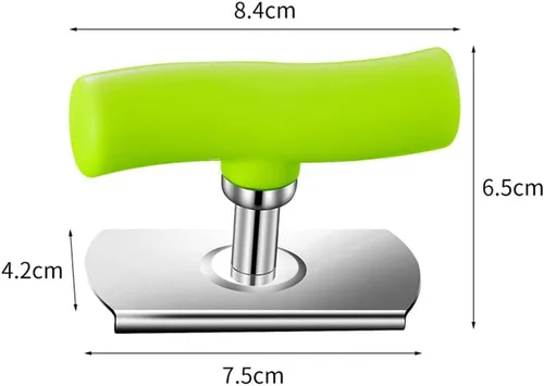 Miniatura 2 de Abridor de tarros para manos débiles, abridor de tarros para personas mayores, abridor de tapa giratoria de acero inoxidable, accesorios de cocina