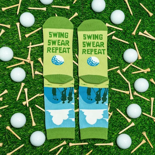Miniatura 5 de Lavley Novelty Golf Socks - Funny Golf Gifts Stocking Stuffers for Men and Women