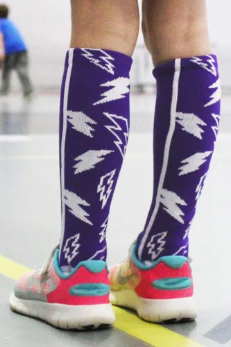 Miniatura 5 de Crazy Socks with Lightning Bolts (multiple colors)
