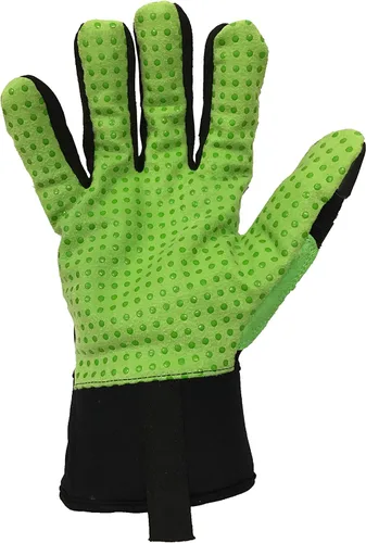 Miniatura 2 de Ironclad SDX2WC-02-S Guantes de impacto de seguridad, pequeños, negro/amarillo/verde