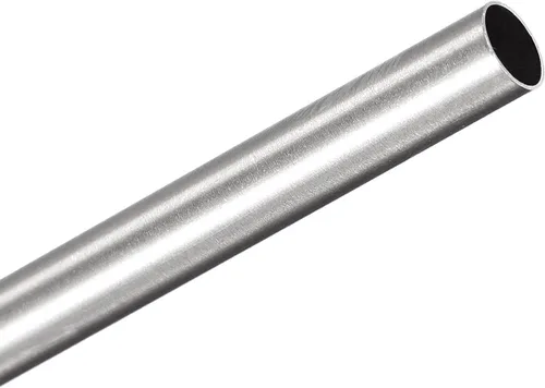 Miniatura 4 de uxcell Tubo redondo de acero inoxidable 304 0.197 in OD 0.008 in espesor de pared 11.811 in longitud 3 piezas