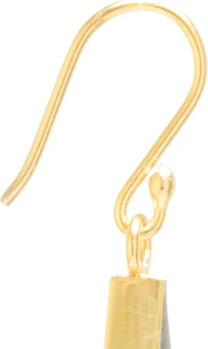 Miniatura 17 de Amazon Essentials Pendientes de plata de ley con forma de lágrima de flor prensada (anteriormente Amazon Collection)