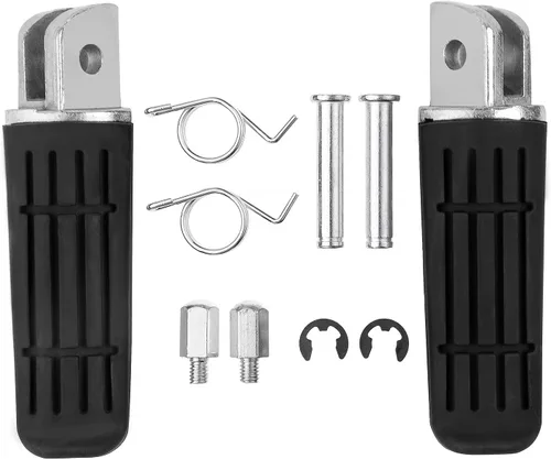 Miniatura 4 de Reposapiés delanteros para motocicleta para Yamaha YZF1000 R1 FZ1 FZ6R FZ6 FJR1300 FZ400 XJR1200 XJR1300 XJR400 XJ6 TDM