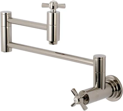 Miniatura 12 de KINGSTON BRASS KS8108ZX Millennium - Llenador de ollas de níquel cepillado cepillado níquel