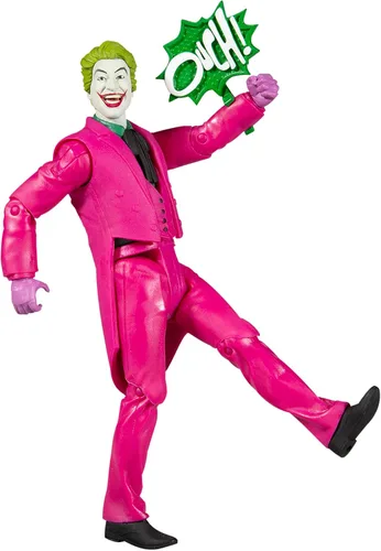 Miniatura 4 de McFarlane Toys TM15032 DC Retro 6 pulgadas WV1-Batman 66-El Joker, multicolor