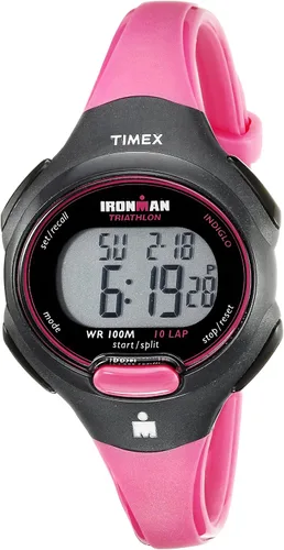 Timex Ironman Essential 10 - Reloj de tamaño mediano, Sport Ironman - Reloj de regazo de tamaño mediano 10, color negro y morado