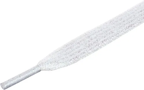 Miniatura 6 de Allegra K Zapatillas planas brillantes y brillantes con purpurina y cordones para zapatos, Metálico