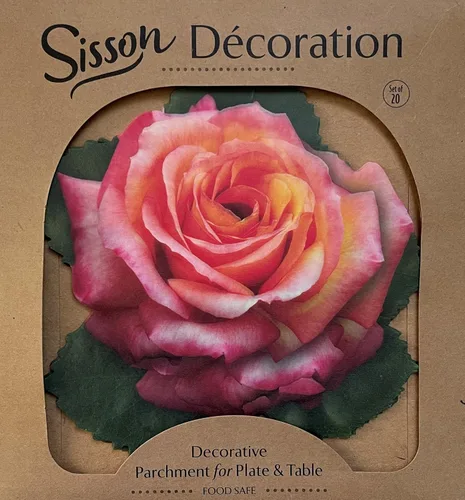 Miniatura 10 de Hojas de papel pergamino para tablas de queso y embutidos, hojas de Sisson Distribution (paquete de 20) (hojas de artista)