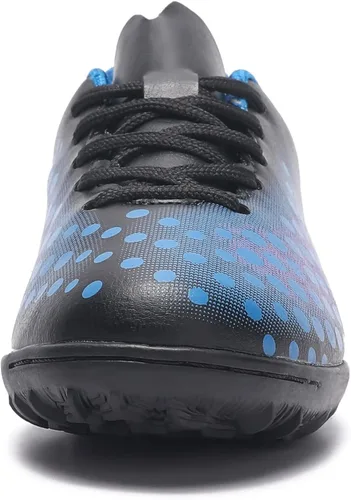 Miniatura 3 de LANDHIKER Tacos de fútbol para niños y niñas, zapatos de fútbol para interiores y niños pequeños y grandes