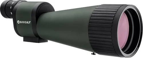 Miniatura 8 de Barska Benchmark - Alcance recto impermeable con alta potencia de zoom, enfoque objetivo, estuche de transporte y trípode para caza, observación