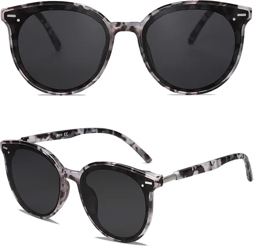 Miniatura 3 de SOJOS Lentes de sol retro clásicos marco de plástico grandes BLOSSOM SJ2067