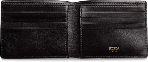Miniatura 4 de Bosca - Cartera ejecutiva de piel de 8 bolsillos para hombre