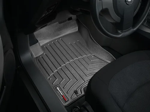 Miniatura 2 de WeatherTech 441351 Tapete delantero para auto (negro).