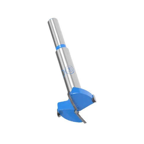 Miniatura 26 de Taladro de posicionamiento de la broca de perforación de 0.591 in Forstner Brocas de carburo de tungsteno Agujero de madera Sierra Bisagra Broca