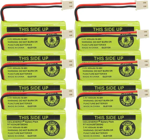 BT-183342 BT-283342 BT-166342 BT-266342 BT-162342 BT-262342 Batería compatible con VTech CS6114 CS6419 CS6719 AT&T EL52300 CL80111 Teléfono