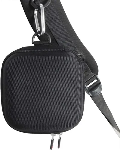 Miniatura 6 de Hermitshell Estuche rígido de viaje para Cricut Easy Press Mini máquina de prensa de calor (negro + rosa)