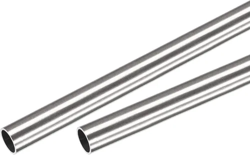 Miniatura 13 de uxcell Tubo redondo de acero inoxidable 304 0.512 in OD 0.020 in espesor de pared 9.843 in longitud 2 piezas
