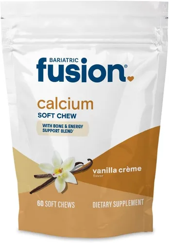 Miniatura 11 de Chicles de suplemento de calcio bariátrico de Bariatric Fusion Citrato de calcio con vitamina D3, vitamina bariátrica Masticablemente libre