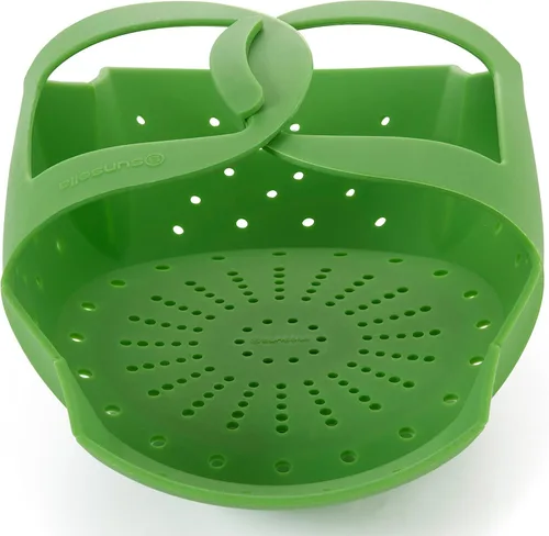 Miniatura 5 de Cesta de silicona para vaporizador de verduras/alimentos - Inserto para ollas, sartenes, ollas de barro y más... por Sunsella