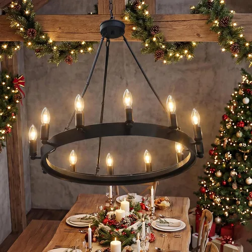 Miniatura 4 de Paquete de 25 Bombillas de Repuesto C7 Transparentes, Bombillas de Luz de Vela C7 para Exteriores, Luz de Vela Nocturna para Decoración de Patio