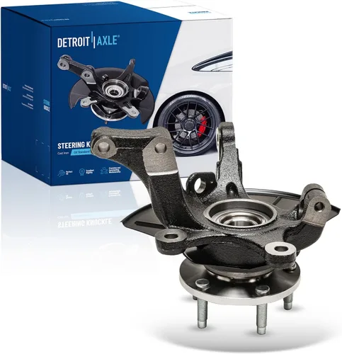 Miniatura 97 de Detroit Axle - Nudos de dirección delanteros de 2.5L de 2 piezas para Toyota 12-17 Camry, 2 nudos de dirección y conjunto de rodamiento de rueda