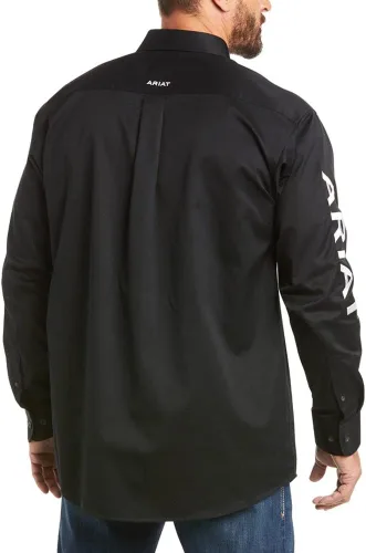Miniatura 2 de Camisa lisa de Ariat, hecha de sarga para hombre