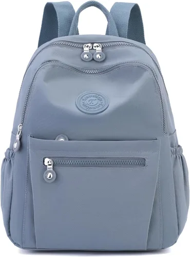 Miniatura 49 de Tanweibago Mini mochilas de nailon para mujer, mochilas pequeñas de 11L para mujer, mochila ligera casual para mujer, mochila de viaje de compras