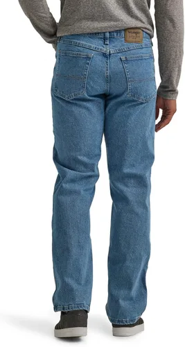Miniatura 2 de Wrangler Authentics - Jeans clásicos de 5 bolsillos, ajuste relajado para hombre