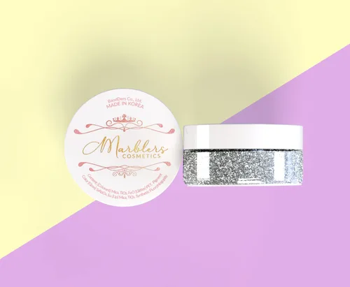 Miniatura 4 de MARBLERS Polvo de mica natural grueso [perla azul acero] 0.11 onzas (0.11 oz) altamente pigmentado no tóxico, vegano, libre de crueldad animal