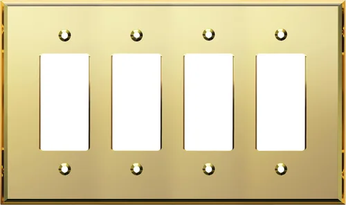 Miniatura 39 de LIDER Placa de Pared Decorativa de Acrílico Reflectante, Placa de Interruptor de Luz Espejada, Cubierta de Tomacorriente de Plexiglás, Vidrio Dorado