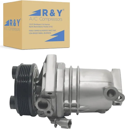 Compresor de CA RYC y embrague de A/C EG890 (se adapta a Nissan Versa 1.8L 2010, 2011, 2012; Se adapta a Nissan Cube 1.8L 2009-2010. Modelo del