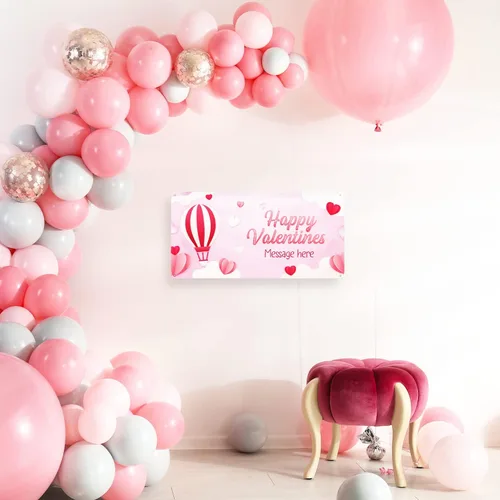 Miniatura 4 de Cartel personalizado para el día de San Valentín, letrero de vinilo personalizado para decoración de San Valentín, decoración de feliz San Valentín