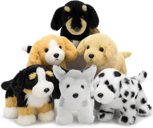 Miniatura 20 de Tezituor Juego de 2 juguetes magnéticos portátiles de peluche, imanes de hombro de 7 pulgadas, panda y perezoso, juego interactivo, regalo