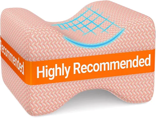 Miniatura 10 de BlissTrends Memory Foam Knee Pillow, Knee Pillow for Side Sleepers, Leg Pillows for Sleeping Blood Circulation, Elevation Pillow for Spine Aligning