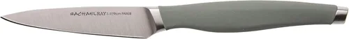 Miniatura 3 de Rachael Ray Juego de cuchillos japoneses de acero inoxidable con fundas, cuchillo de chef de 8 pulgadas, cuchillo Santoku de 5 pulgadas y cuchillo