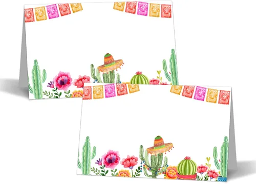 Miniatura 8 de 25 tarjetas de lugar con temática de mariposa dorada rústica, 2 x 3.5 pulgadas (plegadas), 4 x 3.5 pulgadas (desplegadas), perfectas para fiestas