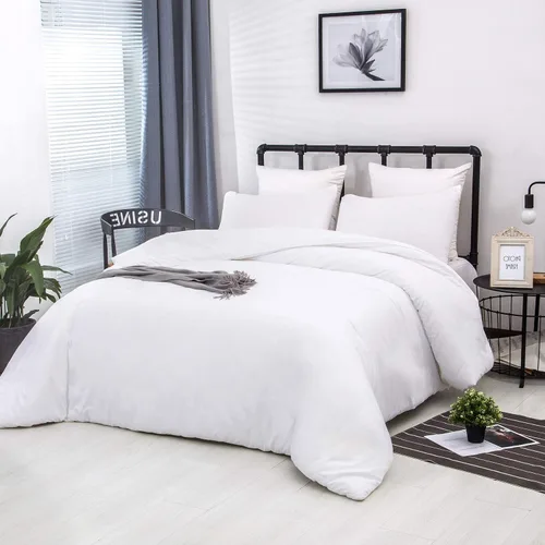 Miniatura 159 de CLOTHKNOW - Juego de edredón verde militar tamaño completo de 3 piezas, juego de ropa de cama verde oscuro, edredón suave con 2 fundas de almohada